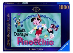 RAVENSBURGER CASSE-TÊTE 1000 PIÈCES - DISNEY - TREASURES FROM THE VAULT - PINOCCHIO #16852